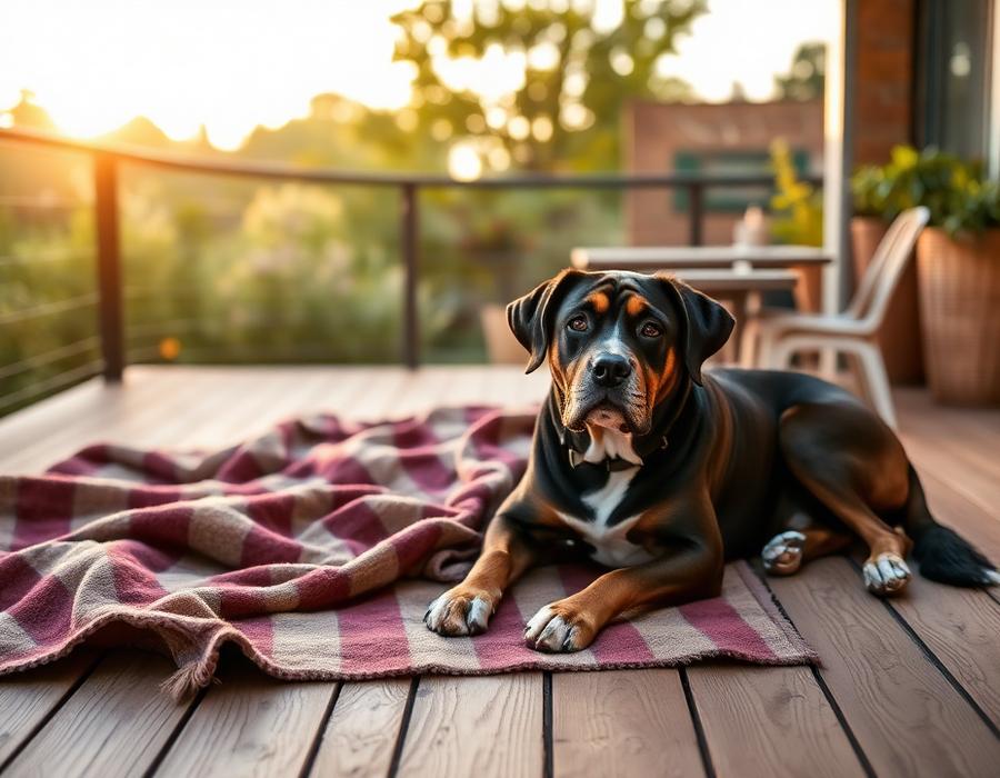 Outdoor-Hundedecken