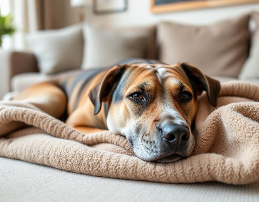 Decken für ältere Hunde